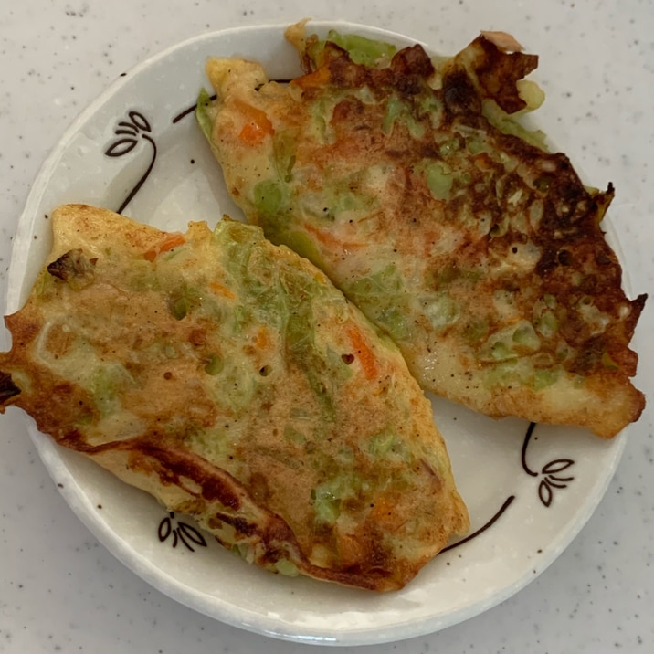 幼児食 キャベツのお好み焼き レシピ 作り方 By 食べ盛り3兄弟まま 楽天レシピ 幼児食 キャベツのお好み焼き レシピ 作り方 By 食べ盛り3兄弟まま 楽天レシピ